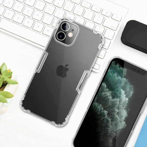 Чехол для смартфона Apple iPhone 12 mini Nillkin/ Back/ TPU/ Прозрачный Белый photo 4