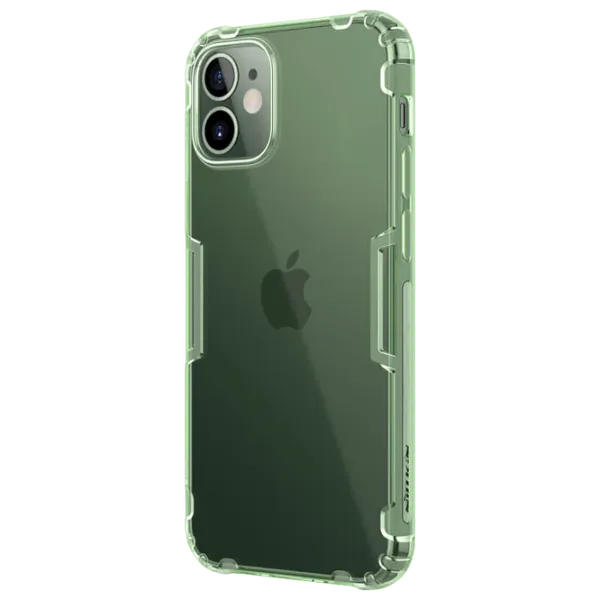 Чехол для смартфона Apple iPhone 12 mini Nillkin/ Back/ TPU/ Прозрачный Зелёный photo 2