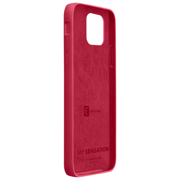 Чехол для смартфона Apple iPhone 12 mini Cellularline/ Back/ Силикон/ Красный photo 3