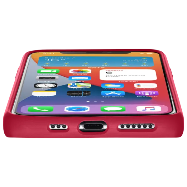 Чехол для смартфона Apple iPhone 12 mini Cellularline/ Back/ Силикон/ Красный photo 4