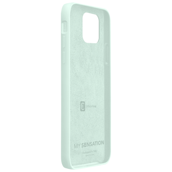 Чехол для смартфона Apple iPhone 12 mini Cellularline/ Back/ Силикон/ Зелёный photo 2