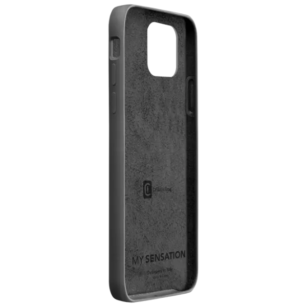Husă pentru smartphone Apple iPhone 12 mini Cellularline/ Back/ Silicon/ Black photo 2 Husă pentru smartphone Apple iPhone 12 mini Cellularline/ Back/ Silicon/ Black photo 2