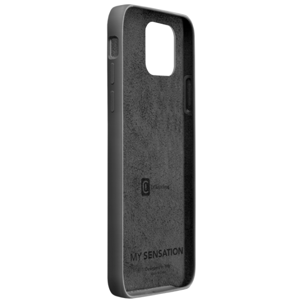 Husă pentru smartphone Apple iPhone 12 mini Cellularline/ Back/ Silicon/ Black photo 2 Husă pentru smartphone Apple iPhone 12 mini Cellularline/ Back/ Silicon/ Black photo 2