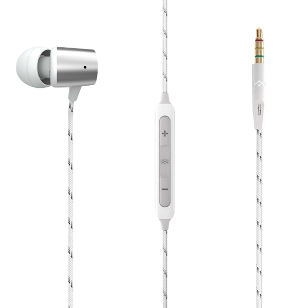 Наушники Marley Uplift 2.0 Серебристый Проводная/ Персональный photo 2 Наушники Marley Uplift 2.0 Серебристый Проводная/ Персональный photo 2