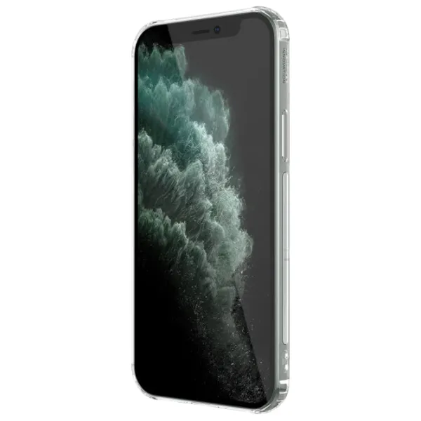 Husă pentru smartphone Apple iPhone 12 Pro Max Nillkin/ Back/ TPU/ White Transparent photo 2