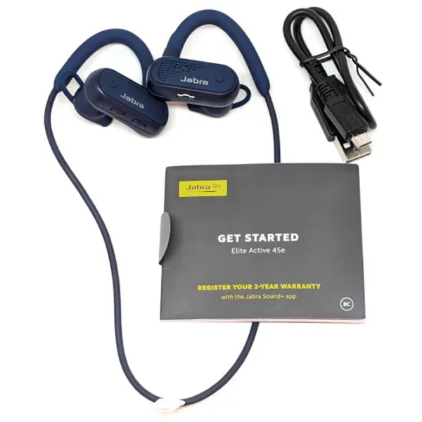 Наушники Jabra Elite Active 45e Темно-синий Беспроводные/ Спорт photo 5
