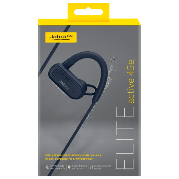 Наушники Jabra Elite Active 45e Темно-синий Беспроводные/ Спорт photo 7