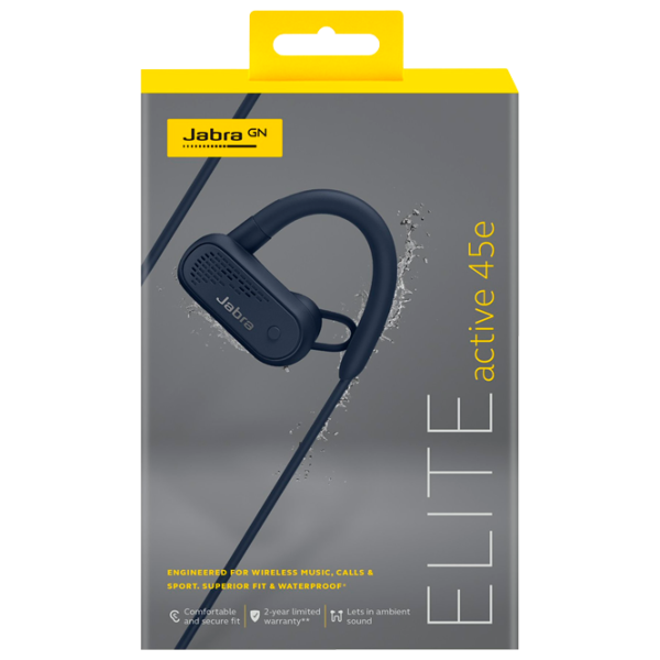 Наушники Jabra Elite Active 45e Темно-синий Беспроводные/ Спорт photo 7