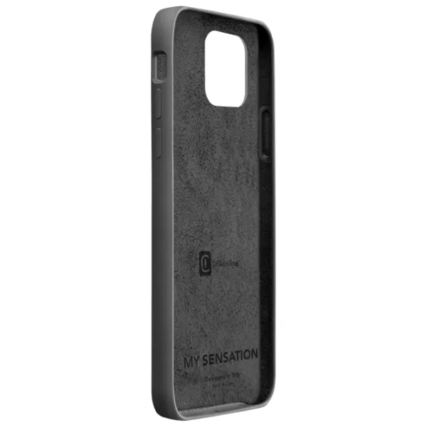 Husă pentru smartphone Apple iPhone 12/ 12 Pro Cellularline/ Back/ Silicon/ Black photo 2