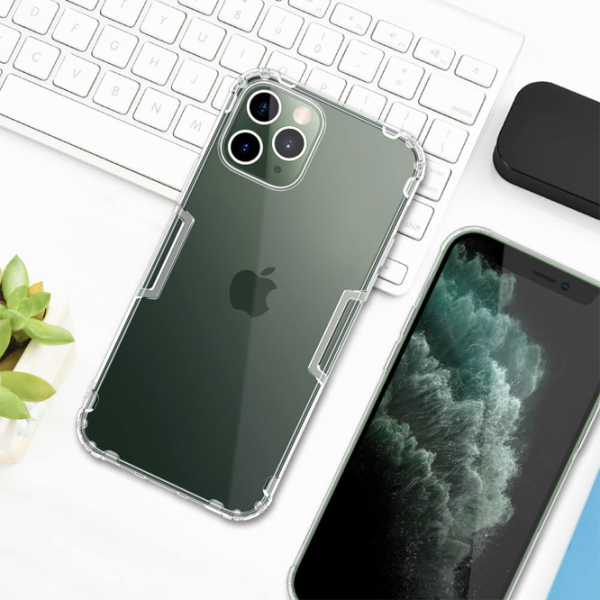 Чехол для смартфона Apple iPhone 12/ 12 Pro Nillkin/ Back/ TPU/ Прозрачный Белый photo 4