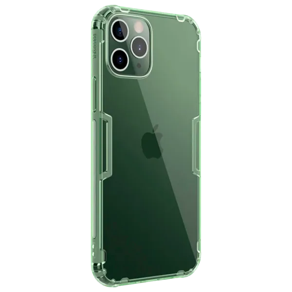 Чехол для смартфона Apple iPhone 12/ 12 Pro Nillkin/ Back/ TPU/ Прозрачный Зелёный photo 2