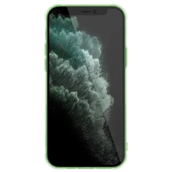 Чехол для смартфона Apple iPhone 12/ 12 Pro Nillkin/ Back/ TPU/ Прозрачный Зелёный photo 3
