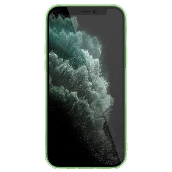 Чехол для смартфона Apple iPhone 12/ 12 Pro Nillkin/ Back/ TPU/ Прозрачный Зелёный photo 3