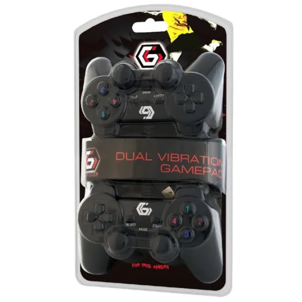 Controler Gembird JPD-UDV2-01 Cu fir/ 10 buttons/ Black photo 3 Controler Gembird JPD-UDV2-01 Cu fir/ 10 buttons/ Black photo 3