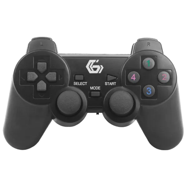 Controler Gembird JPD-WDV-01 Fără fir/ 12 buttons/ Black photo 2 Controler Gembird JPD-WDV-01 Fără fir/ 12 buttons/ Black photo 2