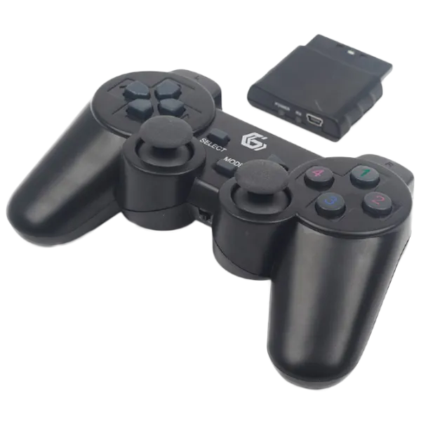 Controler Gembird JPD-WDV-01 Fără fir/ 12 buttons/ Black photo 3 Controler Gembird JPD-WDV-01 Fără fir/ 12 buttons/ Black photo 3