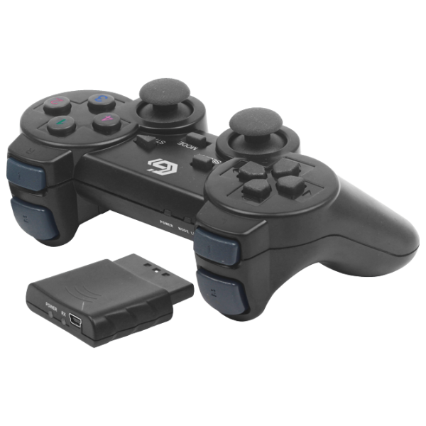 Controler Gembird JPD-WDV-01 Fără fir/ 12 buttons/ Black photo 4 Controler Gembird JPD-WDV-01 Fără fir/ 12 buttons/ Black photo 4