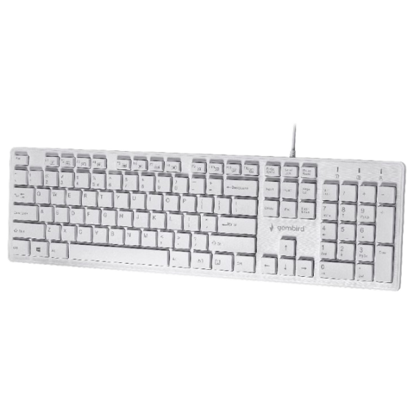 Клавиатура Gembird KB-MCH-03 Проводная/ Белый photo 2