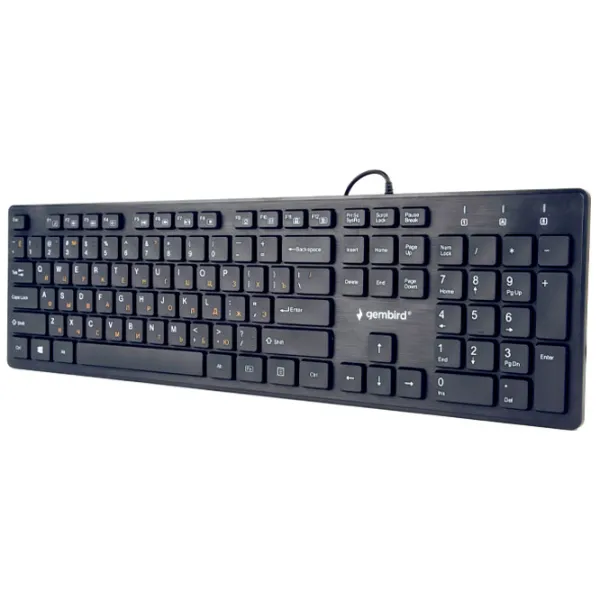 Клавиатура Gembird KB-MCH-03 Проводная/ Черный photo 2