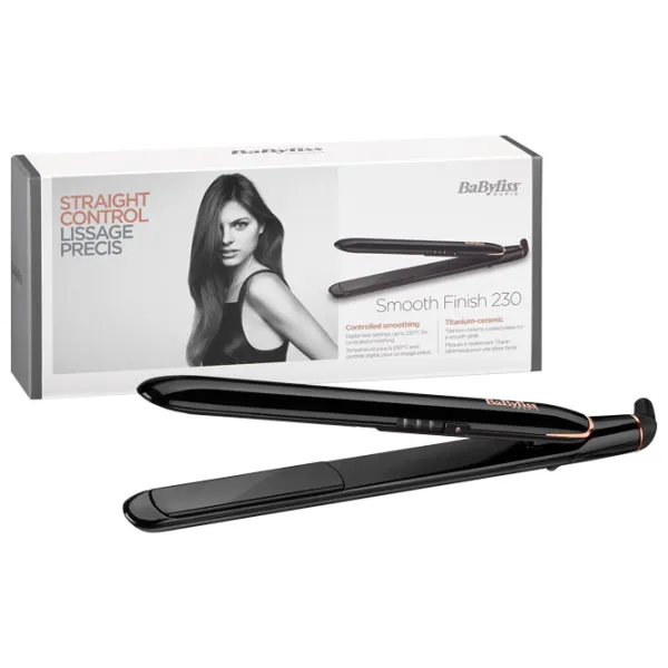 Выпрямитель для волос Babyliss ST250E 38 Вт/ Золотой Черный photo 3