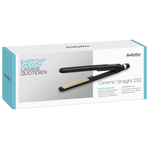 Выпрямитель для волос Babyliss ST089E 40 Вт/ Золотой Черный photo 5