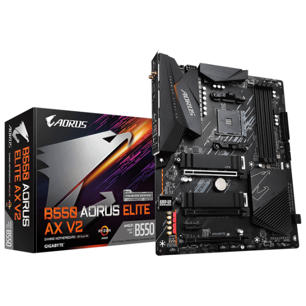 Placă de bază Gigabyte B550 AORUS ELITE AX V2 ATX/ AMD B550 photo 5
