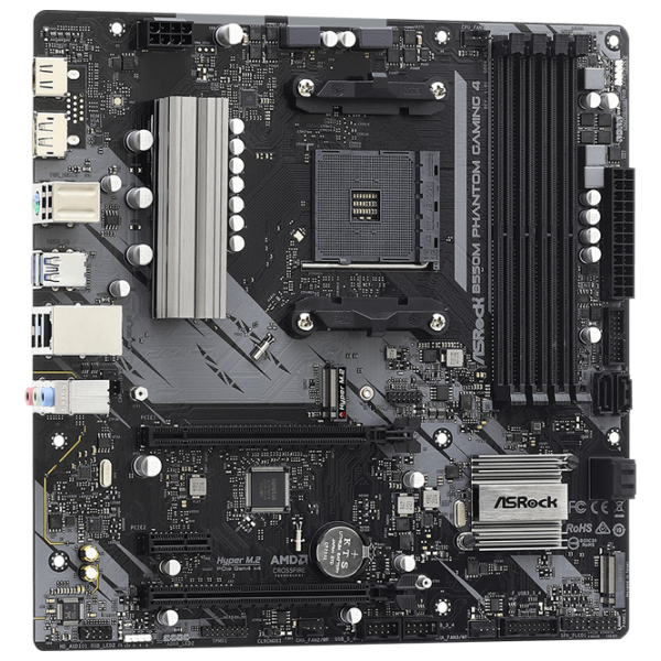 Материнская плата ASRock B550 PHANTOM GAMING 4 mATX/ AMD B550 photo 2