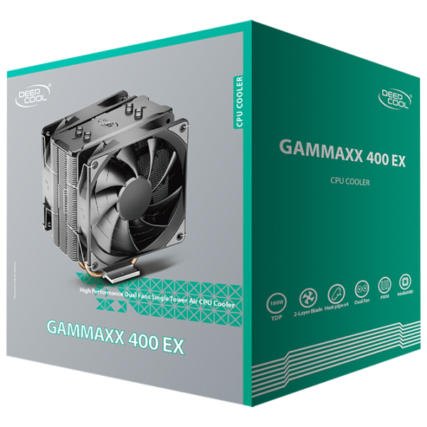 Кулер Deepcool GAMMAXXX 400 EX Гидродинамический/ 1500 об/ мин photo 8