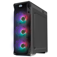 Carcasă Gamemax Starlight FRGB Mid Tower / Black photo 2