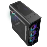 Carcasă Gamemax Starlight FRGB Mid Tower / Black photo 4