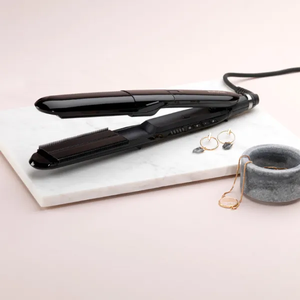 Placă de îndreptat părul Babyliss ST492E Silver Black photo 4