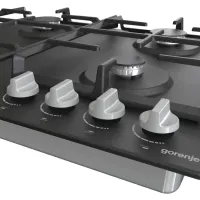 Plită încorporabilă pe gaz Gorenje G 641 EXB Black photo 5