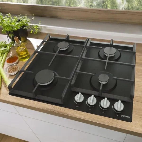 Газовая варочная панель Gorenje G 641 EXB Черный photo 7