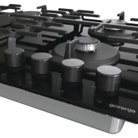 Plită încorporabilă pe gaz Gorenje GTW 642 SYB Black photo 6