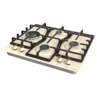 Plită încorporabilă pe gaz Gorenje GW 6D42 CLI Ivory photo 5