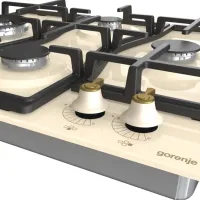 Plită încorporabilă pe gaz Gorenje GW 6D42 CLI Ivory photo 6