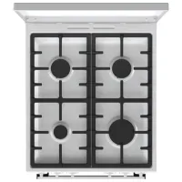 Aragaz Gorenje K 5142 WF-B Pe gaz/ White/ Black photo 2