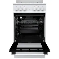 Aragaz Gorenje K 5142 WF-B Pe gaz/ White/ Black photo 6