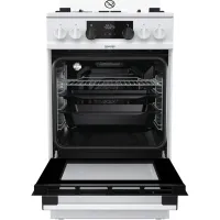 Aragaz Gorenje K 5341 WF Pe gaz/ White/ Black photo 6