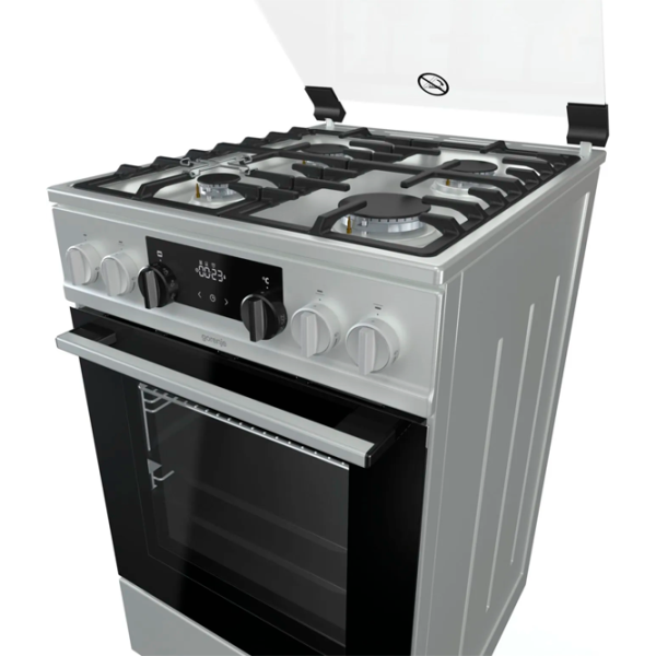 Aragaz Gorenje K 5341 XF Pe gaz/ Inox/ Black photo 5