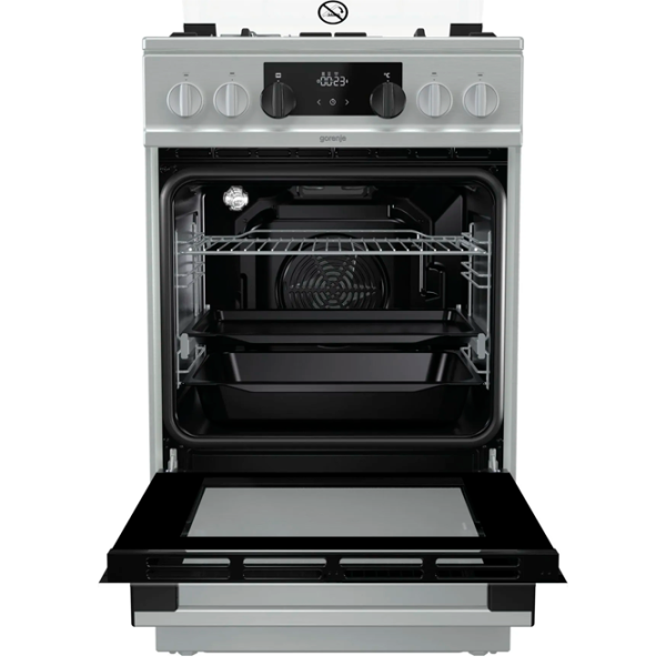 Aragaz Gorenje K 5341 XF Pe gaz/ Inox/ Black photo 6