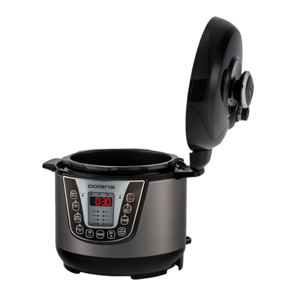 Мультиварка Polaris PPC1203AD 3 л/ 800 Вт/ Нержавеющая сталь Черный photo 3
