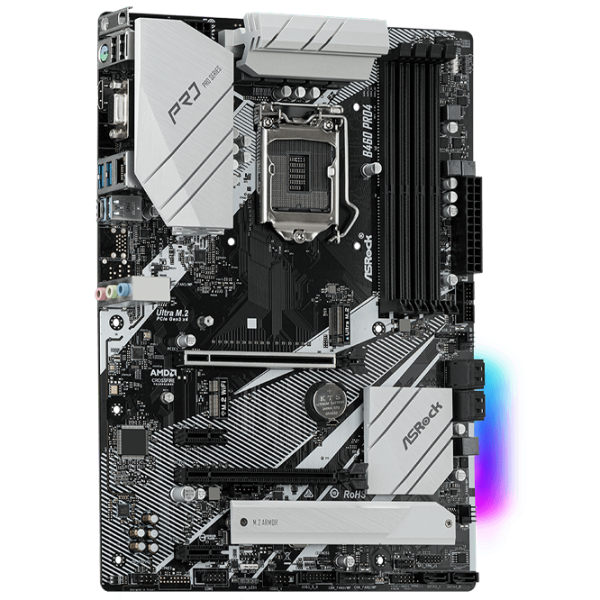 Placă de bază ASRock B460 Pro4 ATX/ Intel B450 photo 2