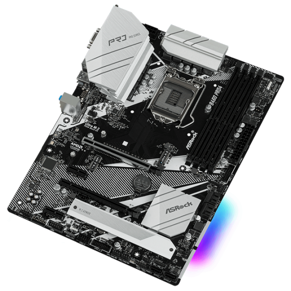 Placă de bază ASRock B460 Pro4 ATX/ Intel B450 photo 3