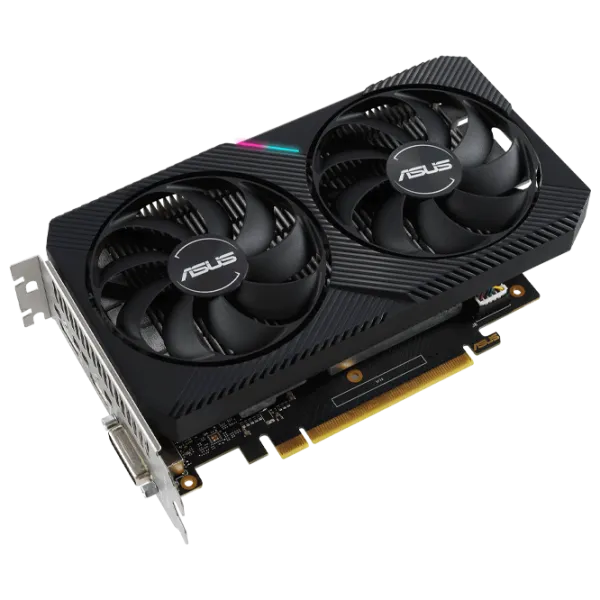 Видеокарта Asus GeForce GTX 1650 Dual Mini PCI Express x16 4.0 / 4 ГБ photo 2