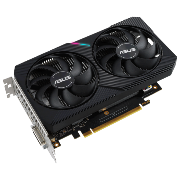 Видеокарта Asus GeForce GTX 1650 Dual Mini PCI Express x16 4.0 / 4 ГБ photo 2