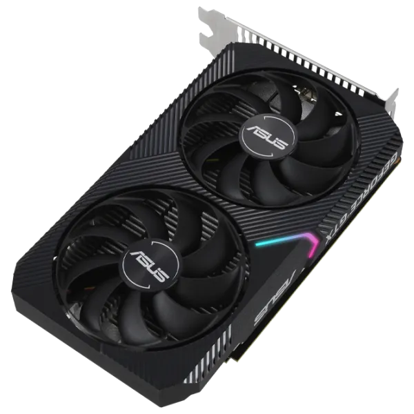 Видеокарта Asus GeForce GTX 1650 Dual Mini PCI Express x16 4.0 / 4 ГБ photo 4