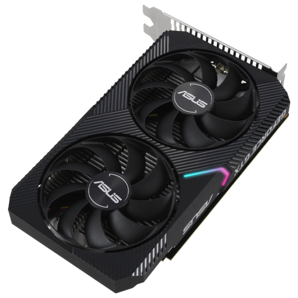 Видеокарта Asus GeForce GTX 1650 Dual Mini PCI Express x16 4.0 / 4 ГБ photo 4