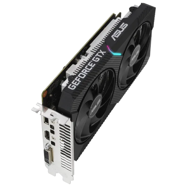 Видеокарта Asus GeForce GTX 1650 Dual Mini PCI Express x16 4.0 / 4 ГБ photo 6