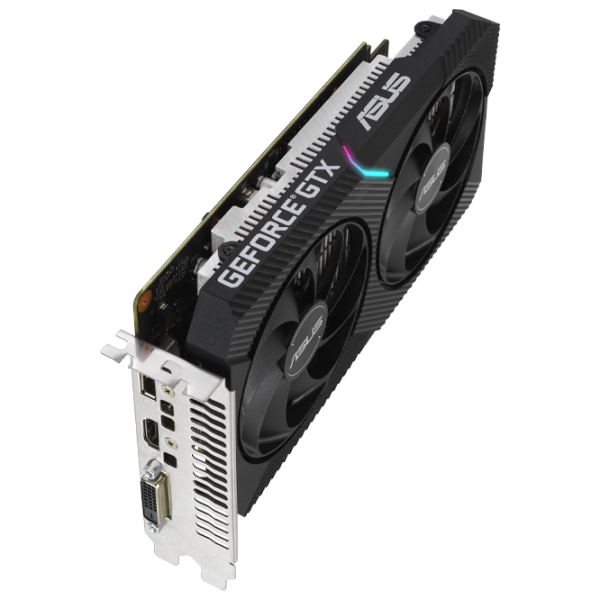 Видеокарта Asus GeForce GTX 1650 Dual Mini PCI Express x16 4.0 / 4 ГБ photo 6